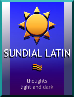 Sundial Latin